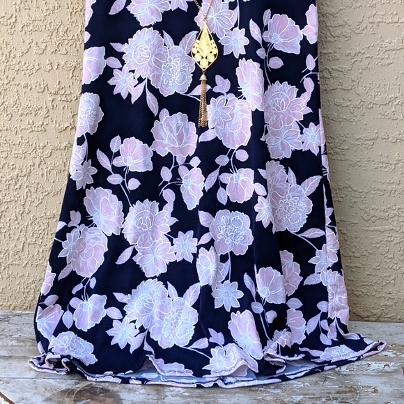 Tiffany & Grey Floral Summer Dress sz M - Picture 2 of 14